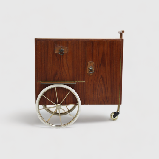 Vintage-Getränkeschrank, Servierwagen, Barwagen – 1950er Jahre | 01023