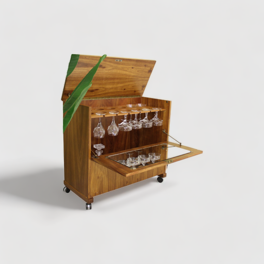 Vintage Getränkeschrank, Cocktailbar, dänisches Design 60er | 00874