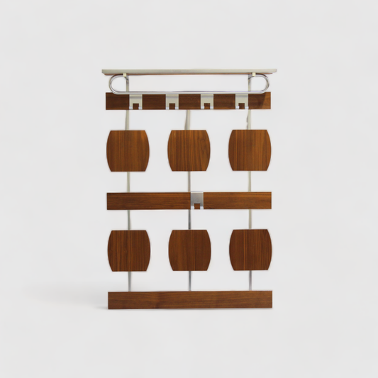 Vintage Kleiderschrank, Garderobenständer | 00961