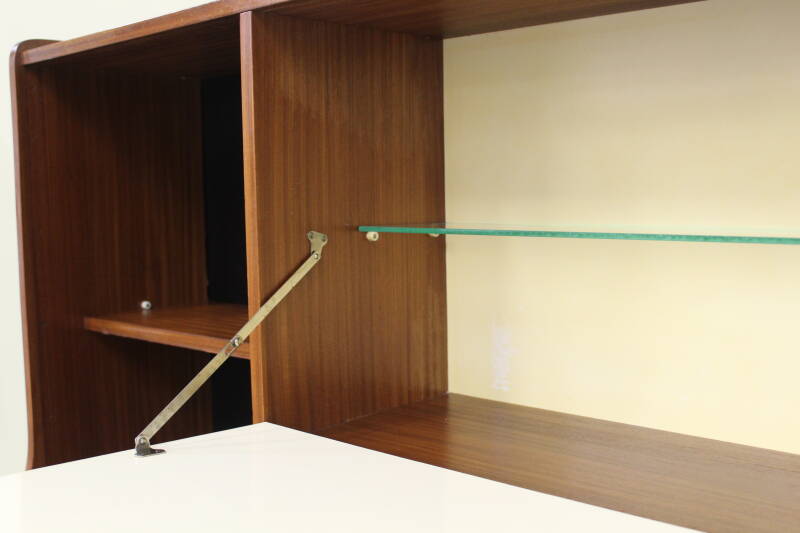 Vintage Highboard, Sideboard - 60er Jahre, Teakholz | 00880