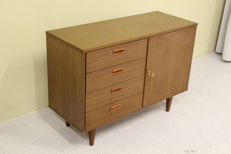 Vintage Sideboard, Schrank - Holz 1960er | 00805