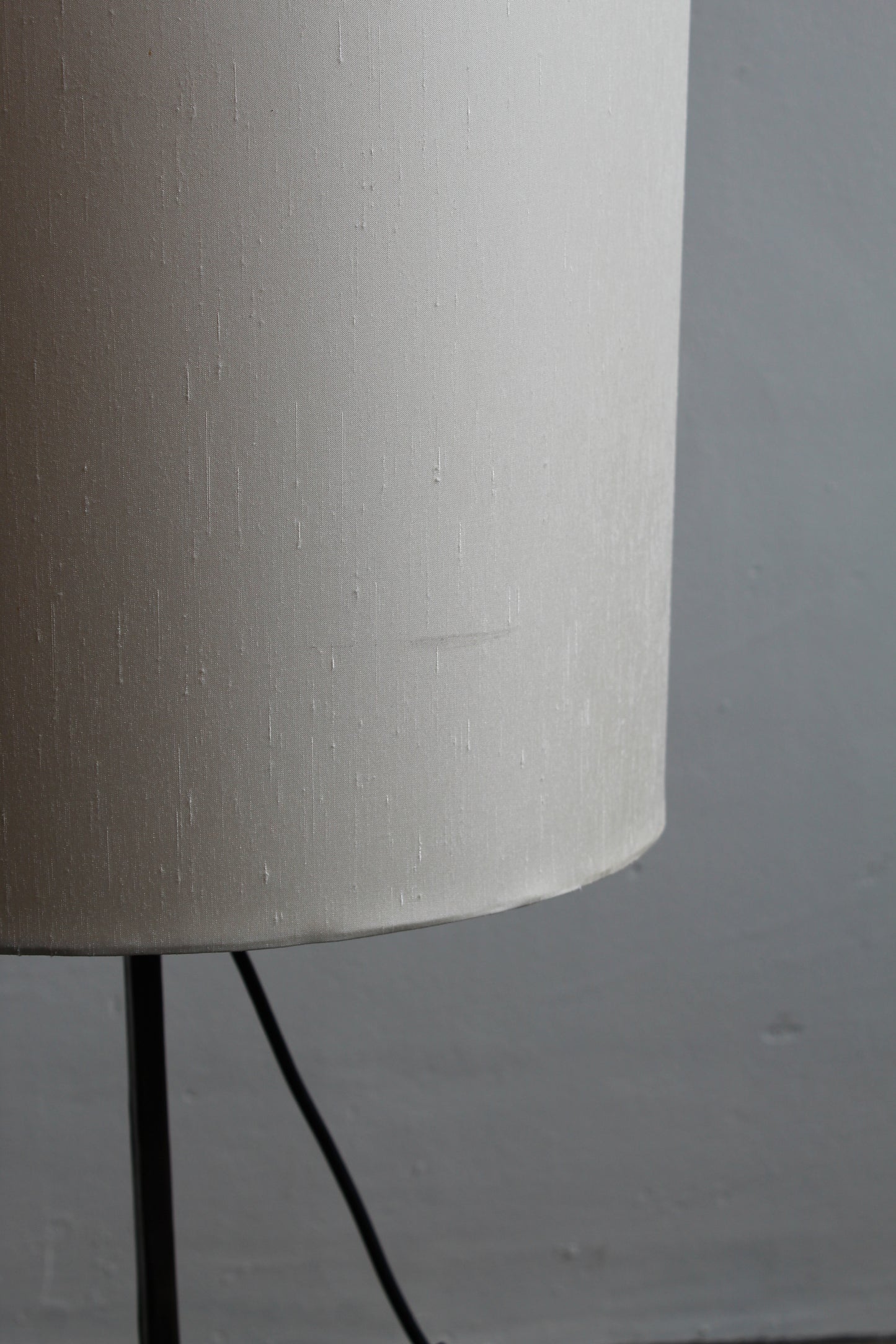 Vintage brutalistische tafellamp brons