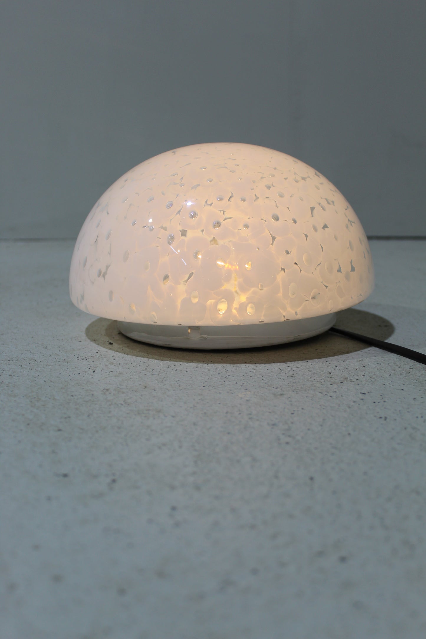 Vintage wandlamp, plafondlamp Muranoglas