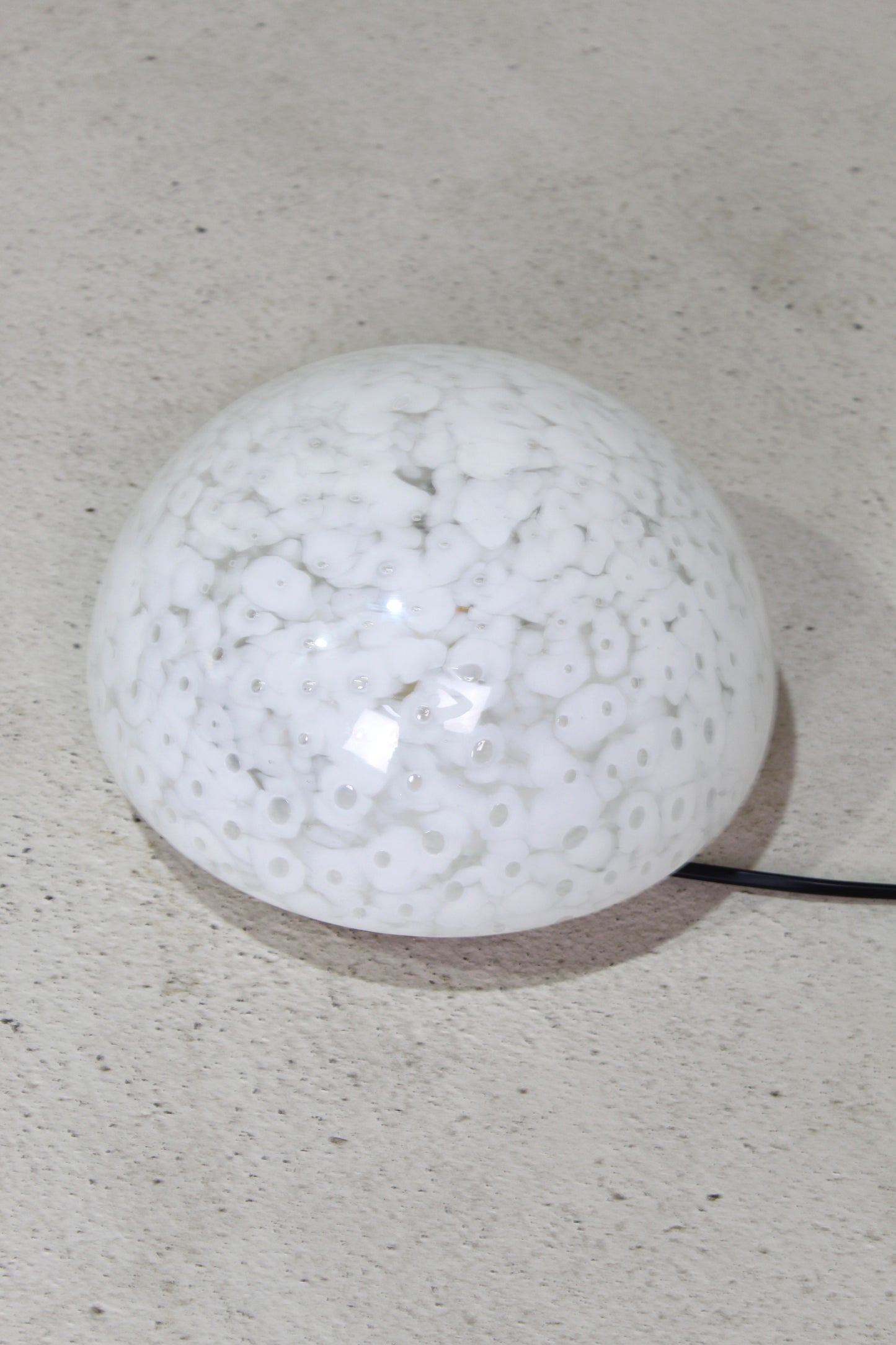 Vintage wandlamp, plafondlamp Muranoglas