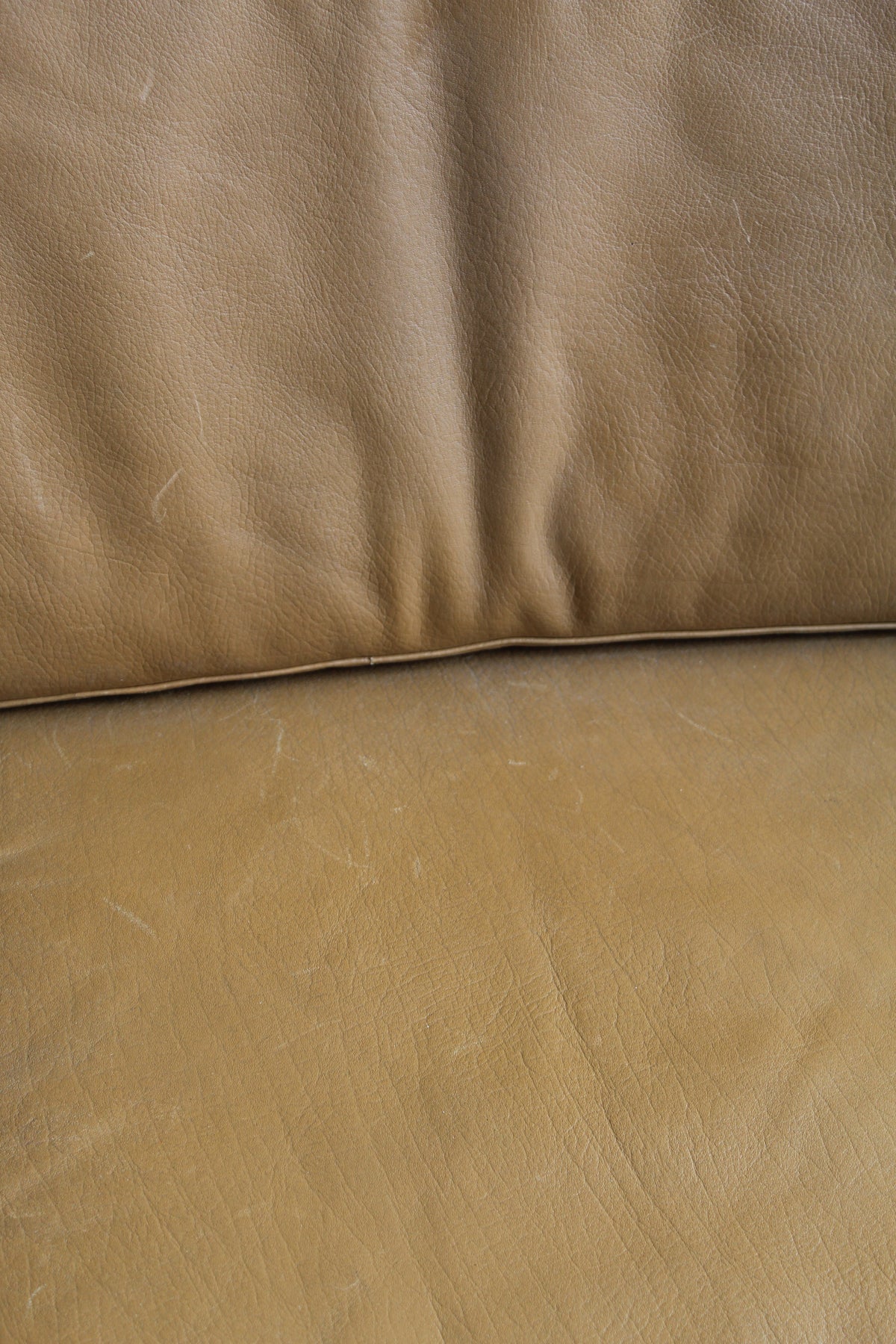 Mid century fauteuil, easy chair leer