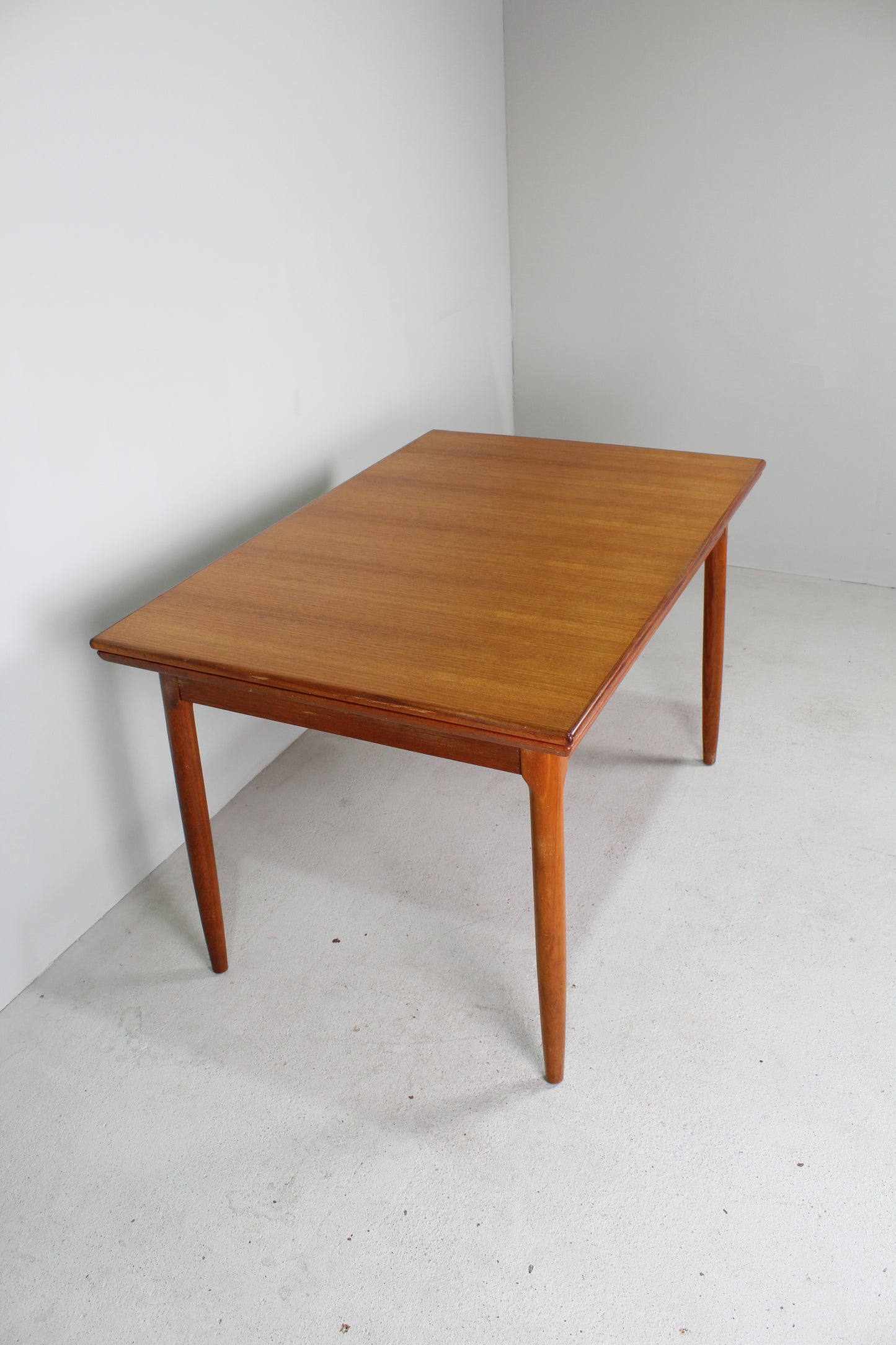 Vintage uitschuifbare eettafel jaren '60