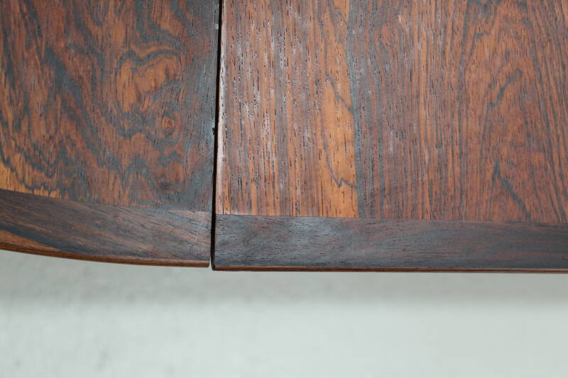Vintage design uitgeschuifbare ronde eettafel - Arne Vodder voor Sibast | 01277
