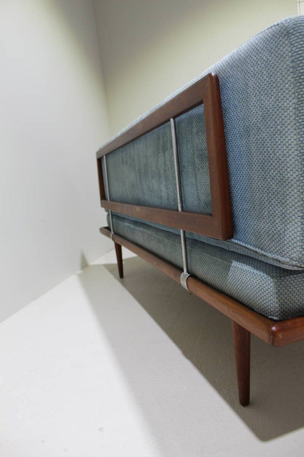 Mid century 3-zits bank, daybed - Deens Design, Peter Hvidt, France & Søn, jaren '60 | 01435