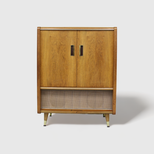 Vintage Philips cabinet, audio furniture - 60s | 00742