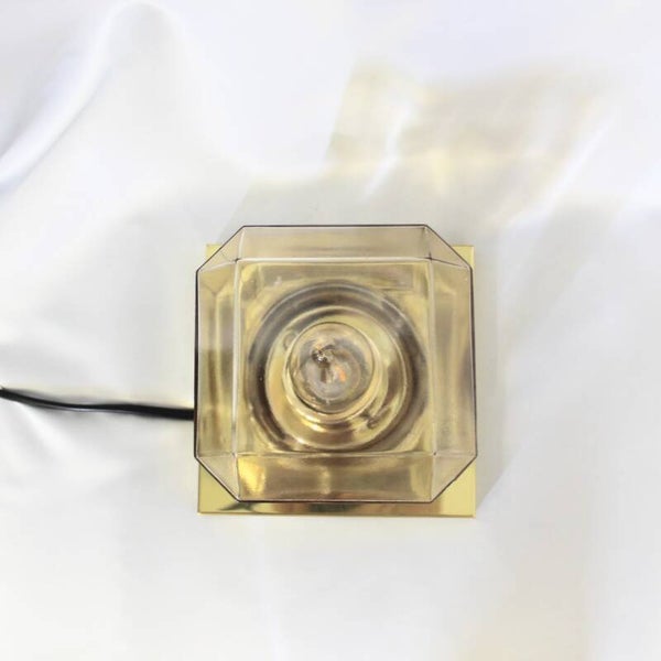 Vintage Lampe Glashütte Limburg