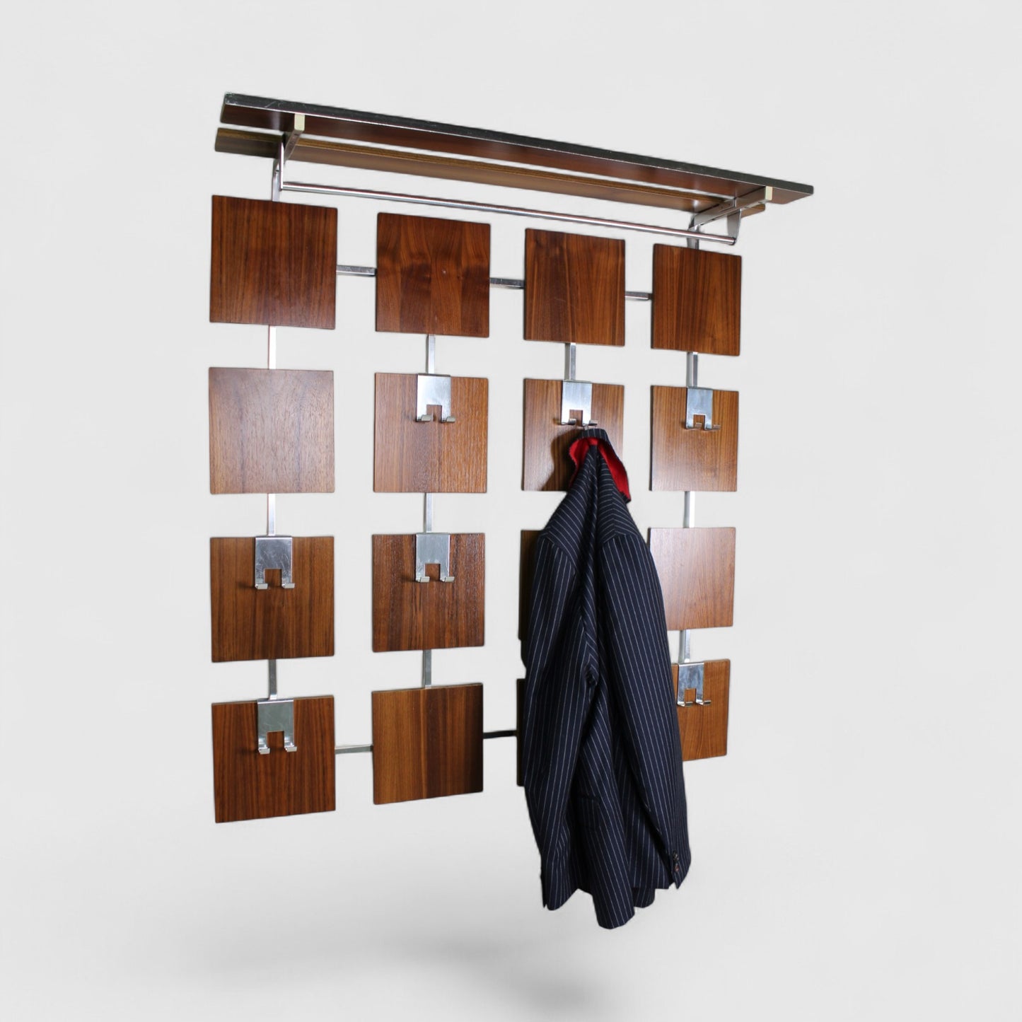 Mid-Century Garderobe, Garderobe aus den 60er Jahren