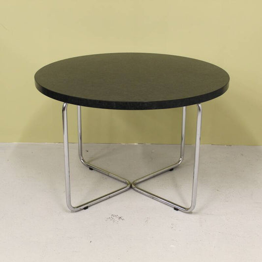 Vintage ronde eettafel