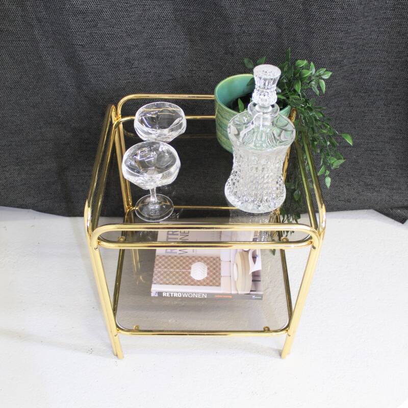 Vintage bijzettafel