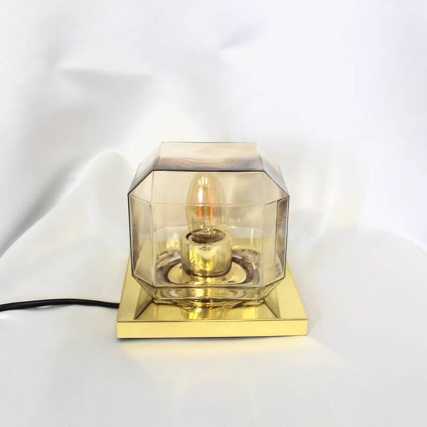 Vintage Lampe Glashütte Limburg