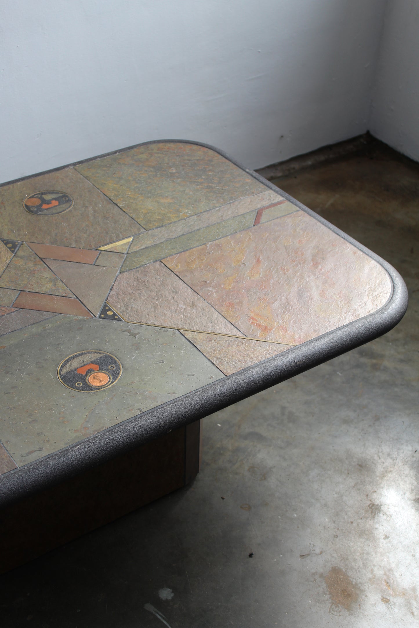 Vintage design stenen salontafel