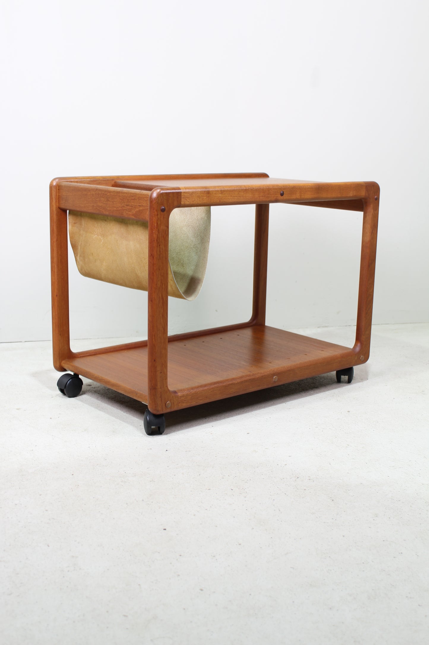 Vintage Deens design salontafel, trolley, lectuurtafel