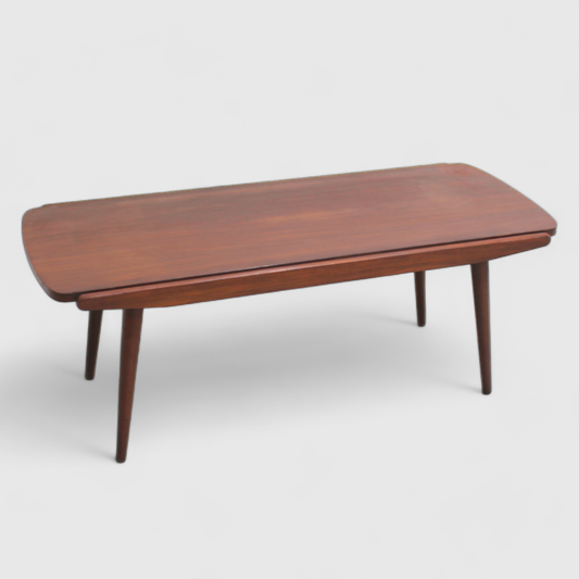Vintage-Couchtisch – wendbare Platte, 1960er Jahre |