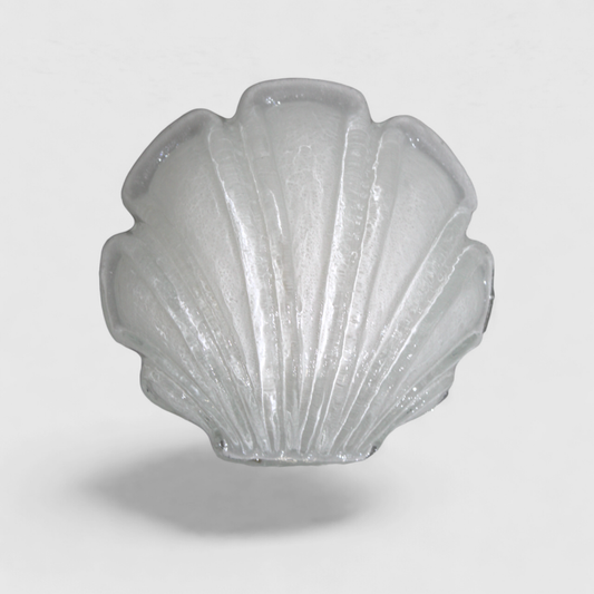 Vintage wandlamp schelp Glashutte Limburg | 01245 — Met stekker