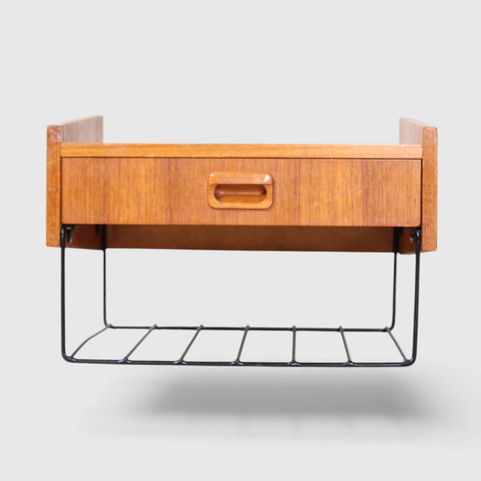 Vintage Zweeds telefoonkastje, nachtkastje