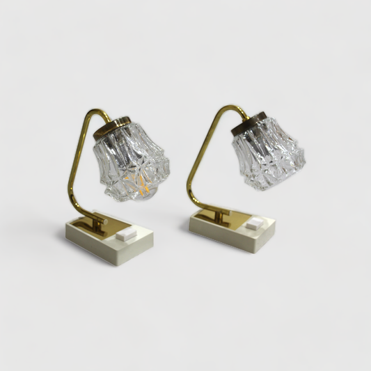 Vintage set of night lights, table lamps Richard Essig | 00977