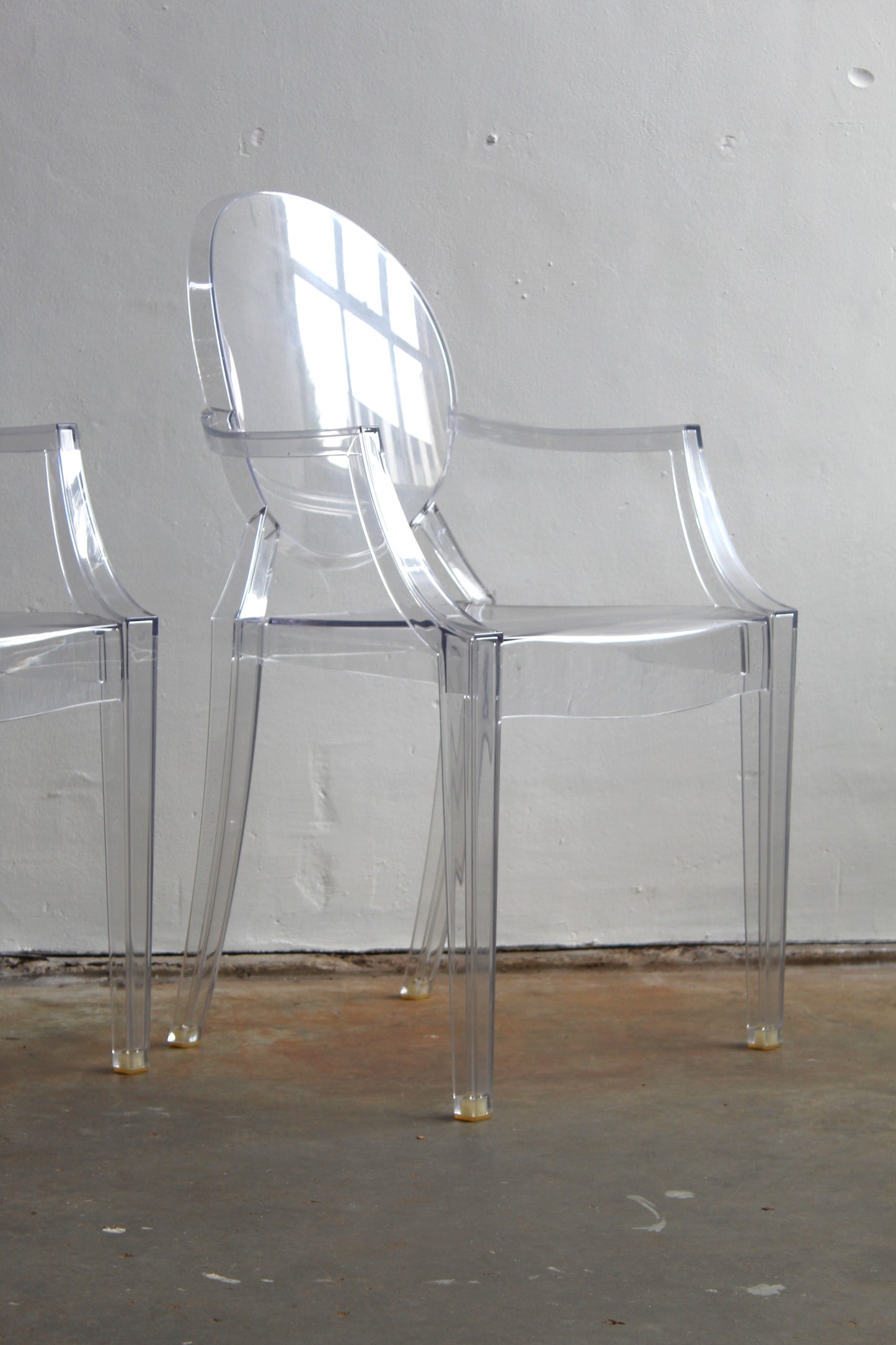 Louis Ghost stoel Philippe Starck voor Kartell