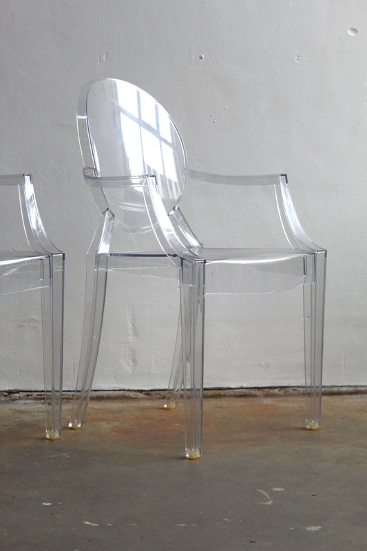 Louis Ghost stoel Philippe Starck voor Kartell