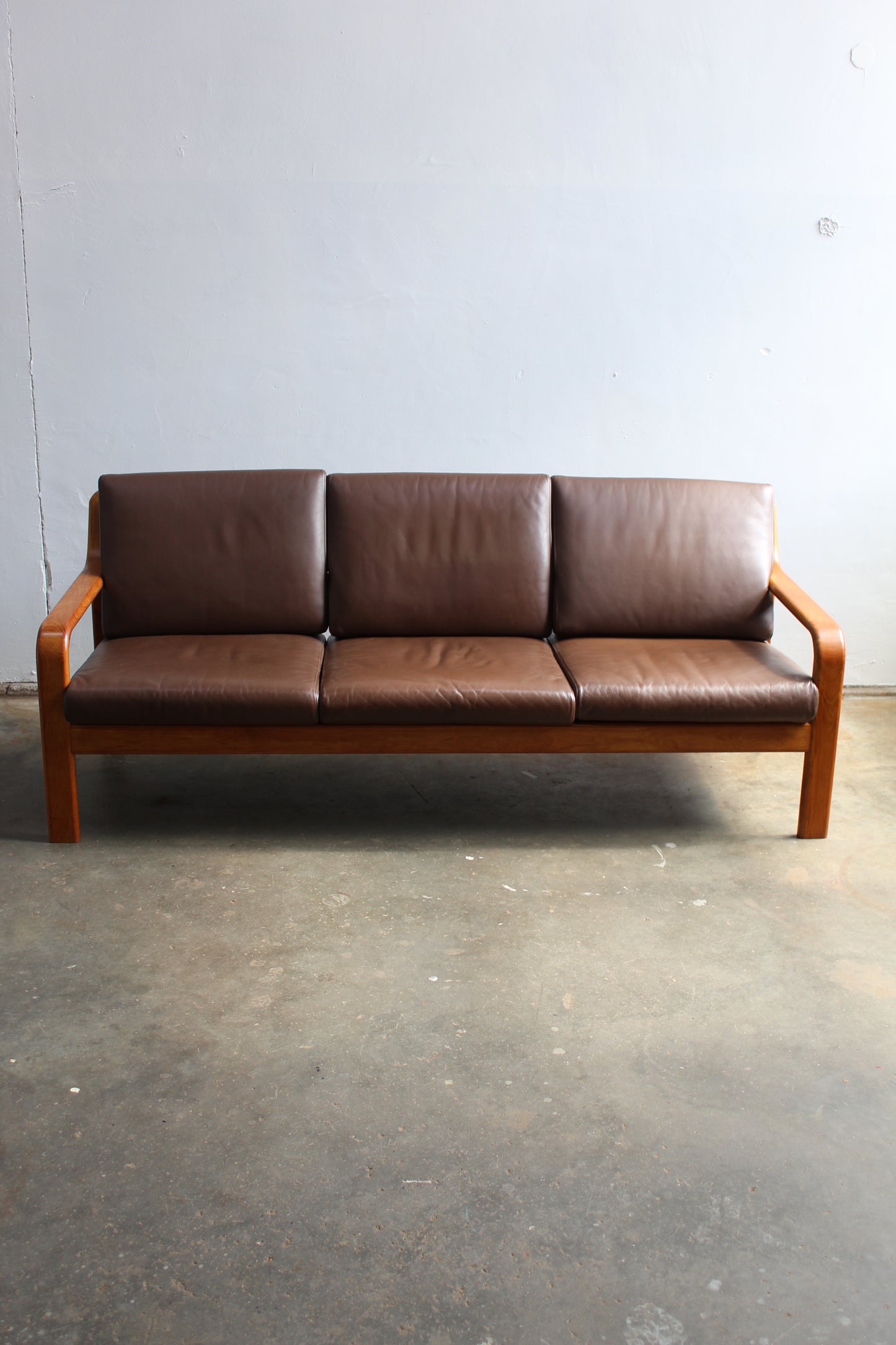 Mid century 3-zits bank L. Olsen & Søn Møbelfabrik