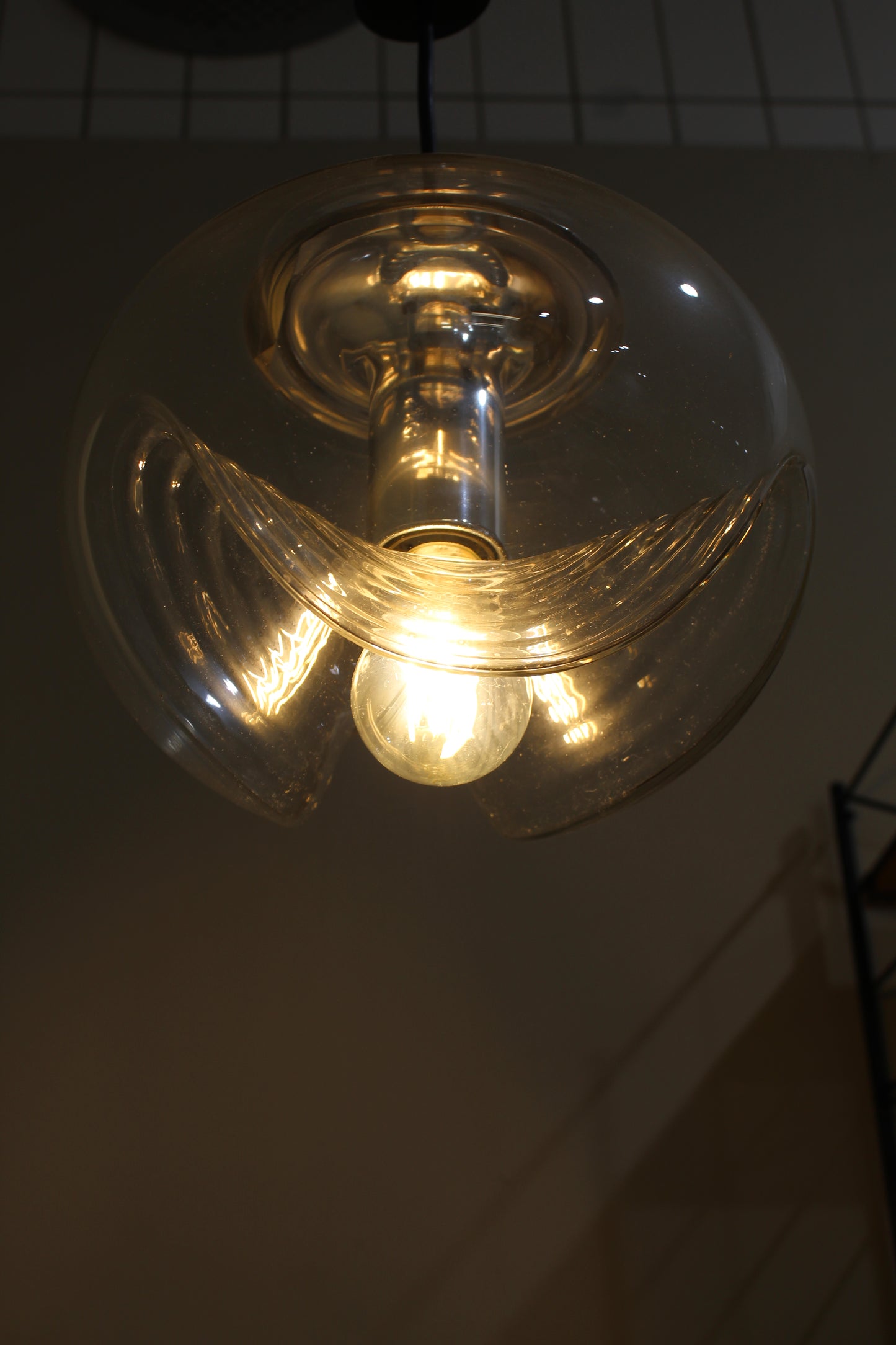 Vintage design hanglamp 'Wave'