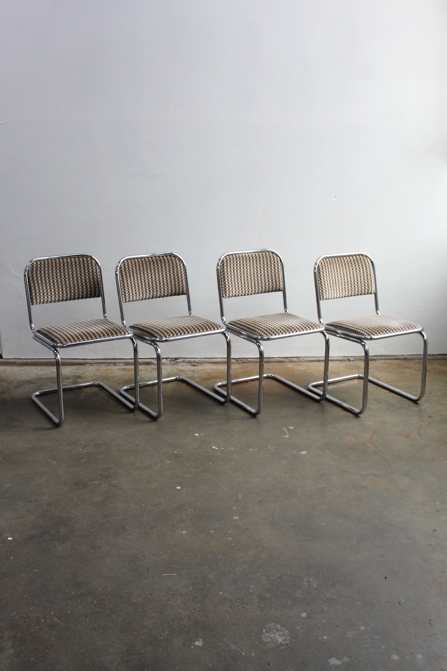 4x eetkamerstoelen Jaren '70, Space Age
