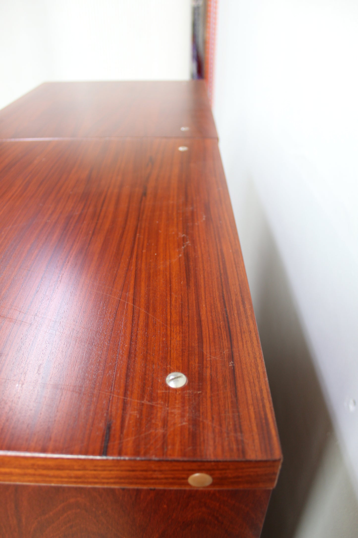 Vintage smalle kast pallisander