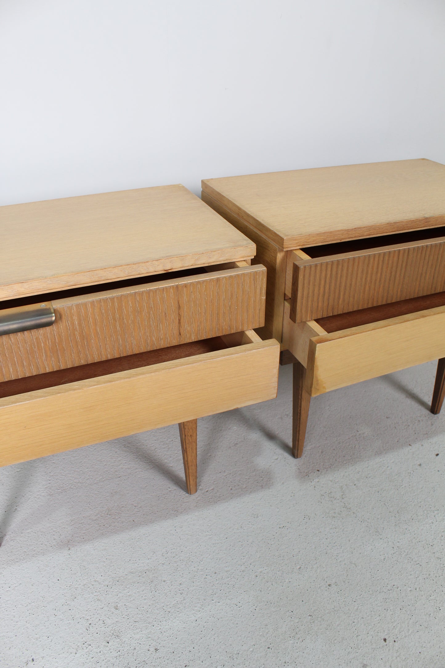 Vintage set nachtkastjes jaren '50