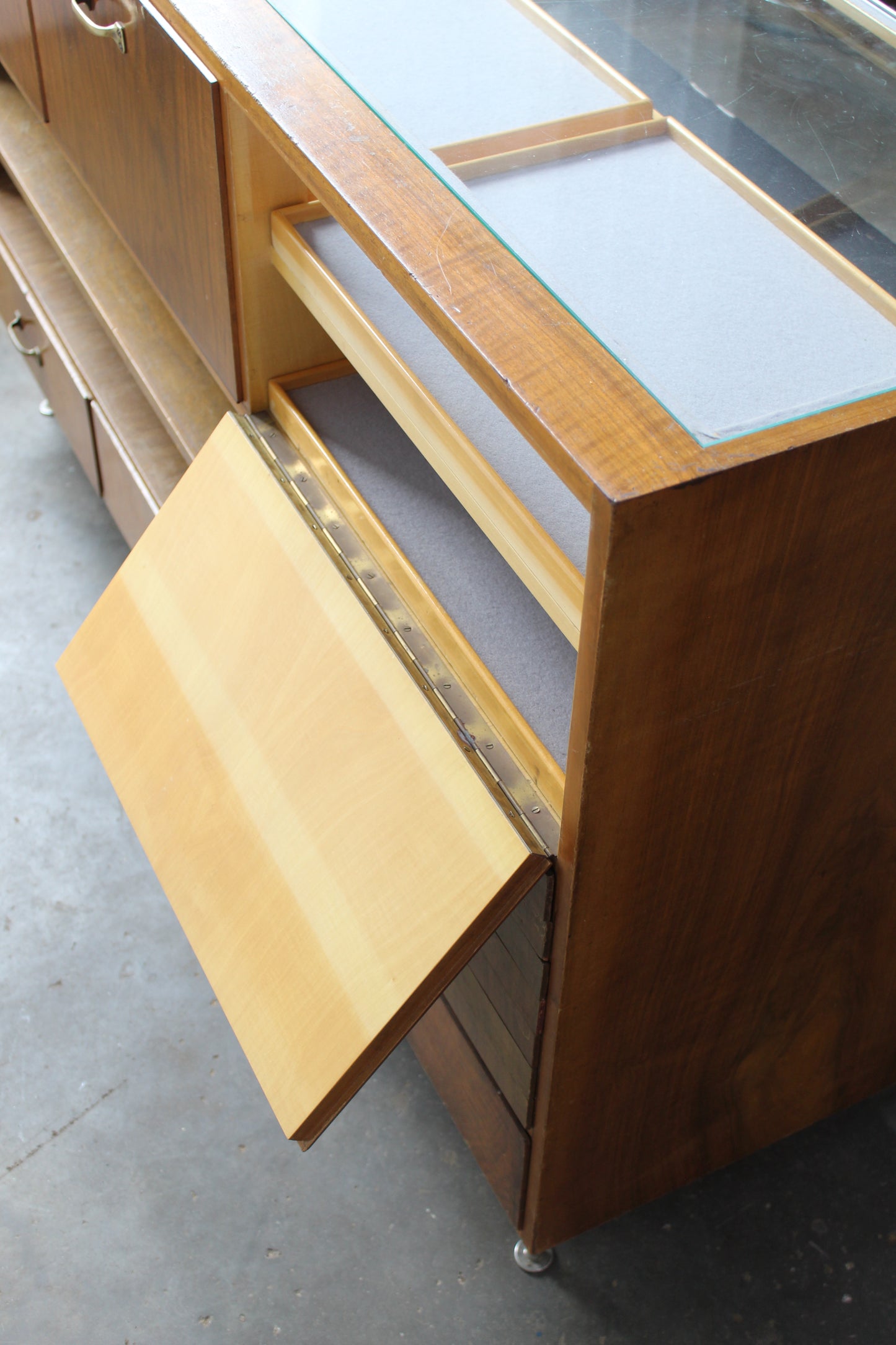Mid century toonbank jaren '50