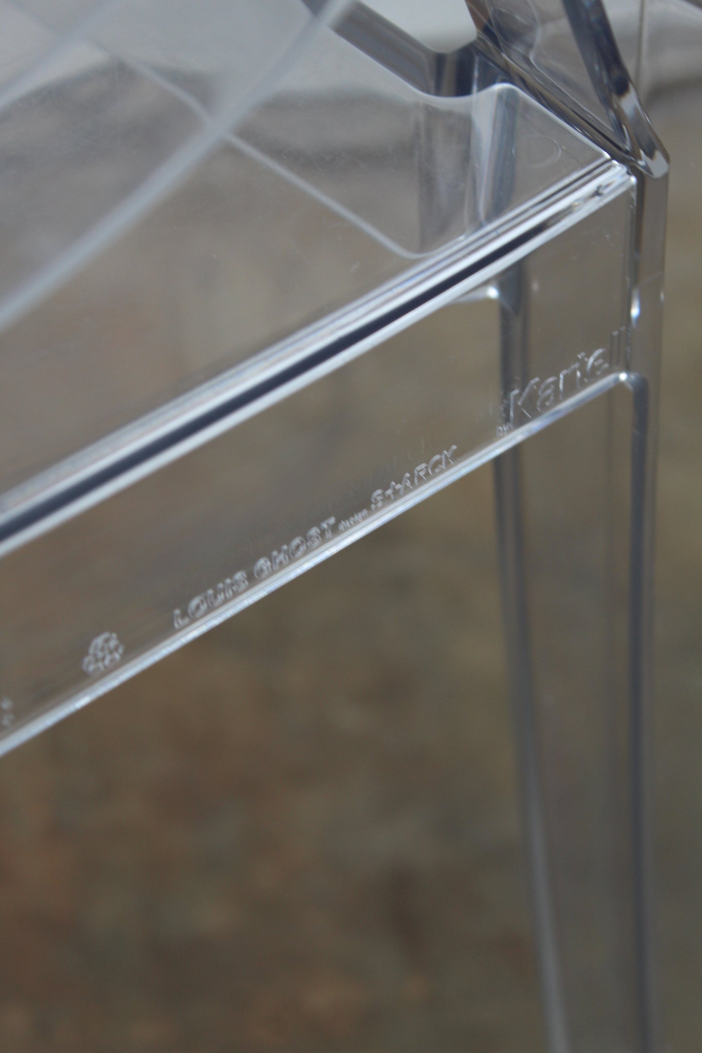 Louis Ghost stoel Philippe Starck voor Kartell