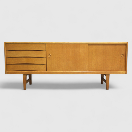 Vintage design dressoir Erik Wørts Ikea, eiken