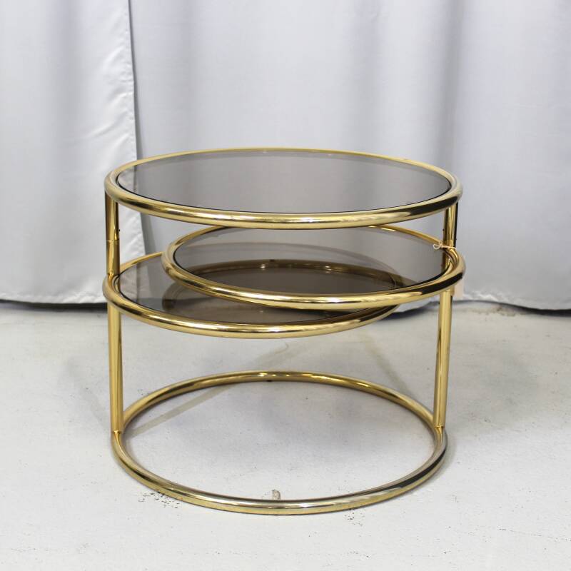 Vintage Couchtisch - Leitmotiv doppelt drehbar