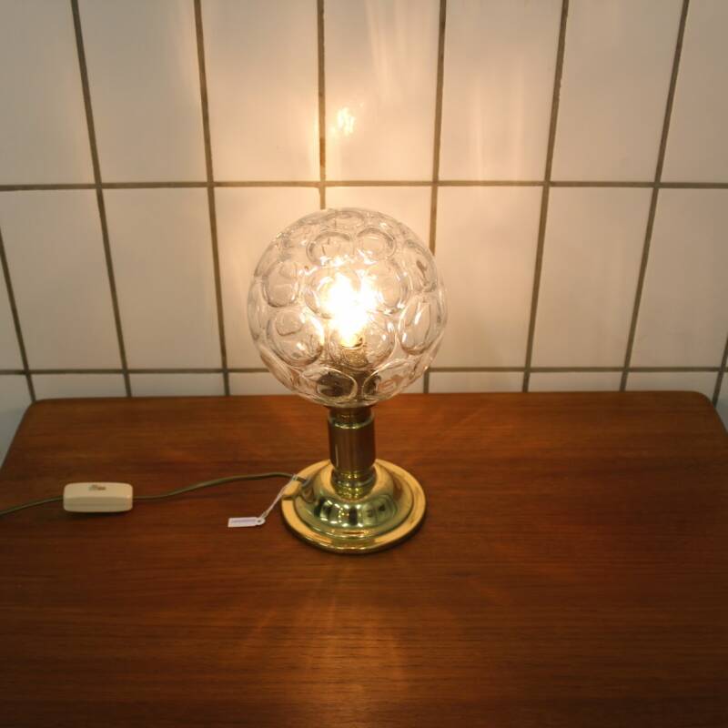 Vintage tafellamp handgeblazen