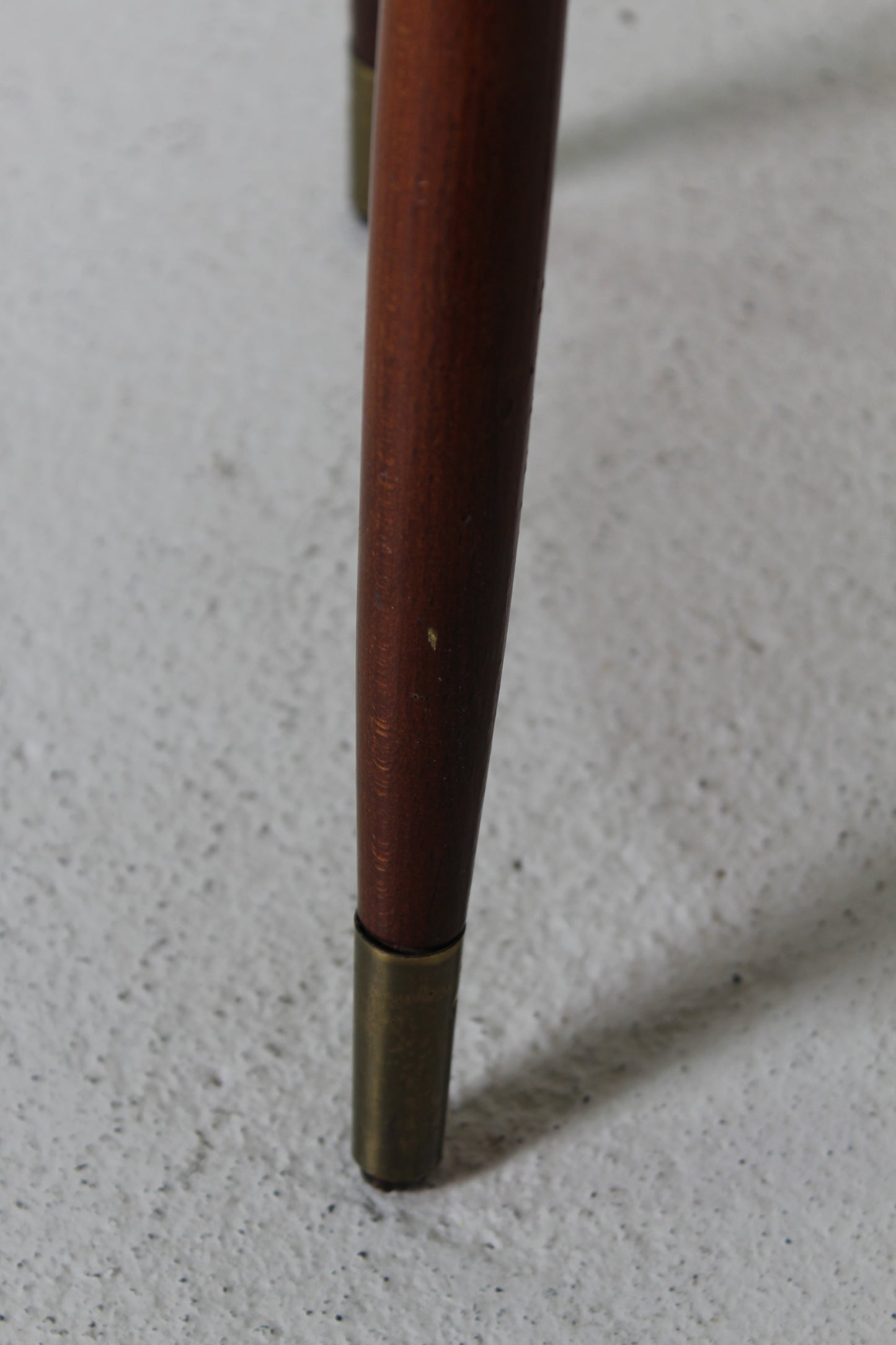 Vintage Pflanzentisch, Beistelltisch - 60er Jahre, blau