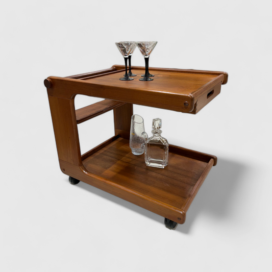 Vintage Danish Design bar cart, trolley | 01139