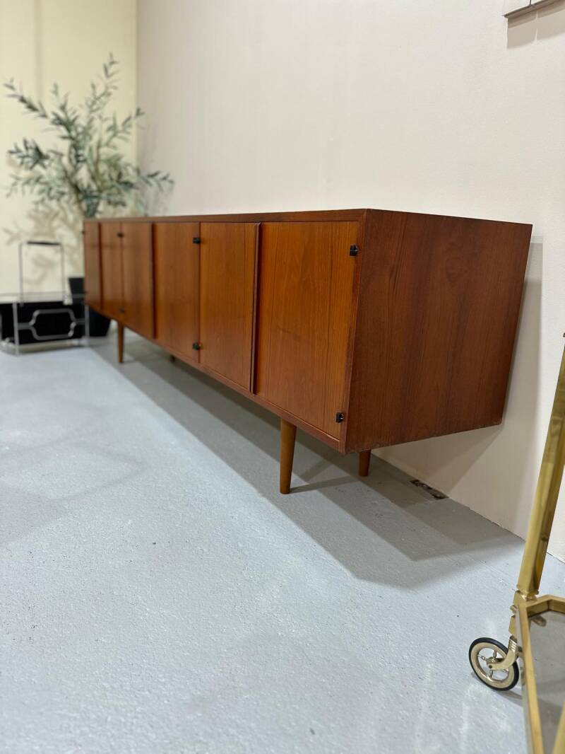Vintage dressoir, sideboard - teak, scandinavisch jaren '60 | 01288