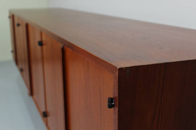 Vintage dressoir, sideboard - teak, scandinavisch jaren '60 | 01288