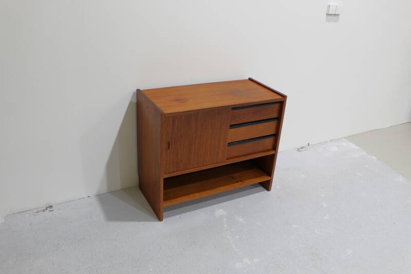 Vintage-Schrank von Poul Cadovius für KLM – 1960er Jahre, Teakholz | 00899