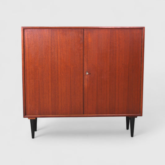 Vintage kast, highboard, spelletjeskast - jaren '60, teak