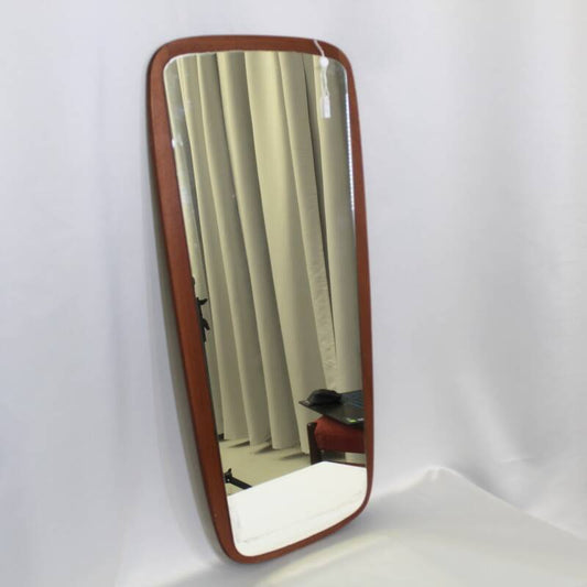 Vintage teak mirror