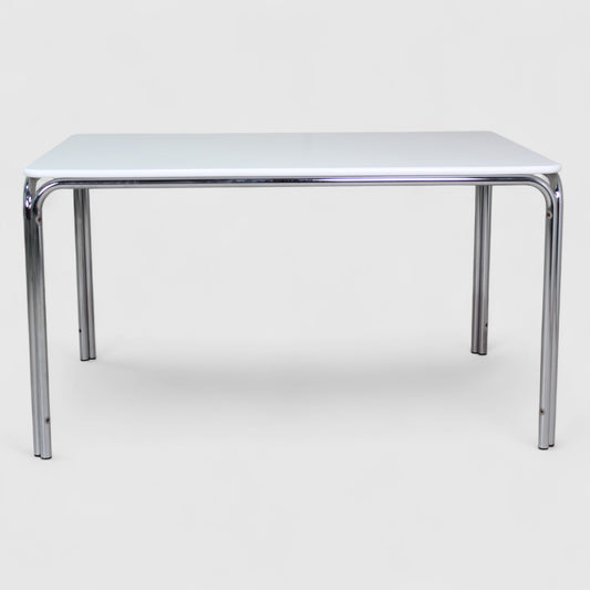 Vintage design eettafel, wit, TECTA jaren '70