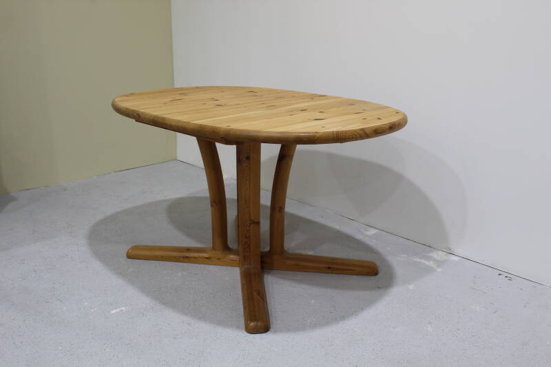 Vintage Danish Design dining table, extendable - Dyrlund pine wood | 00992