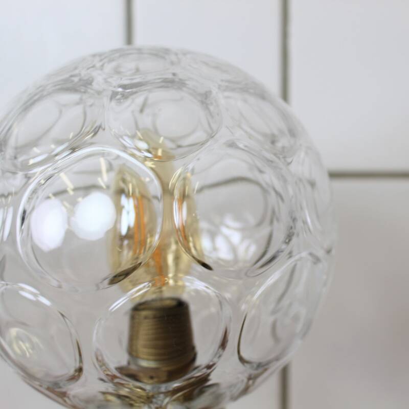 Vintage tafellamp handgeblazen