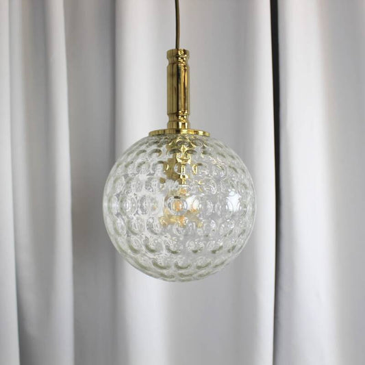 Vintage globe lamp transparent