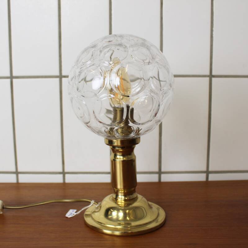 Vintage tafellamp handgeblazen