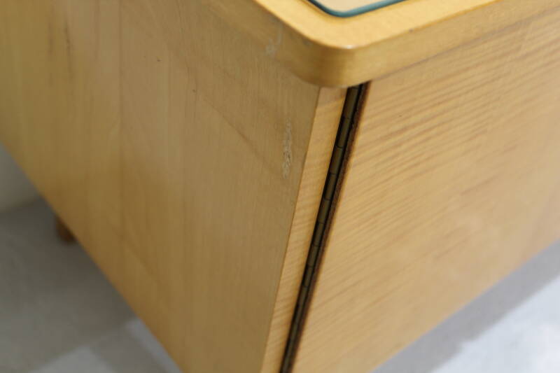 Niedriges Vintage-Sideboard, Fernsehschrank, Schrank – Mitte des Jahrhunderts | 00883