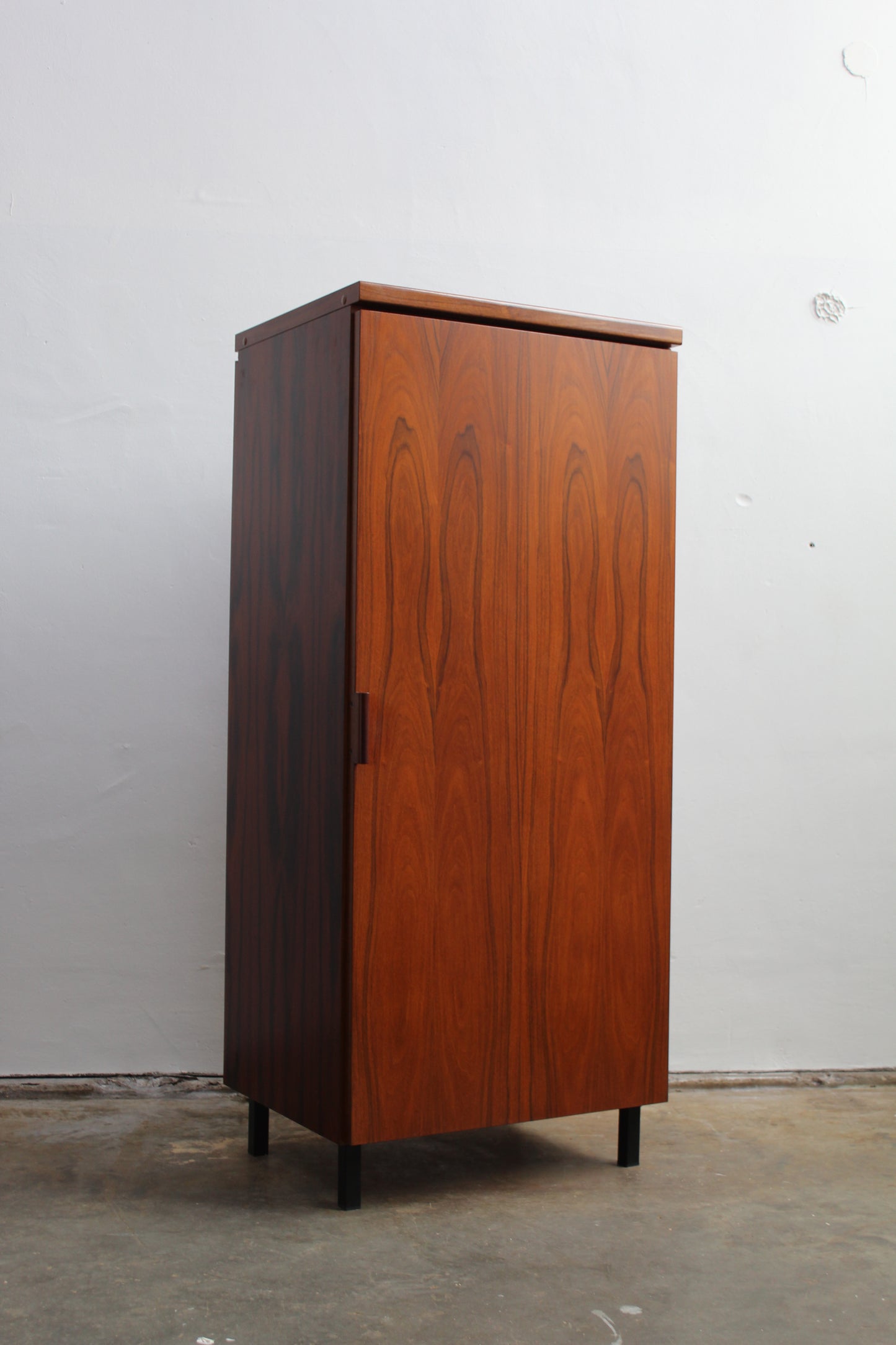Vintage smalle kast pallisander